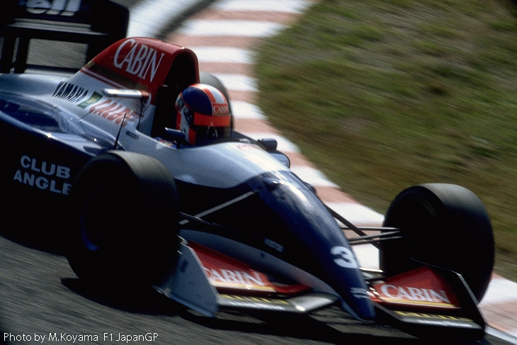 1993 F1 Japan GP　　Tyrrell Yamaha Ukyo Katayama Hairpin Curve