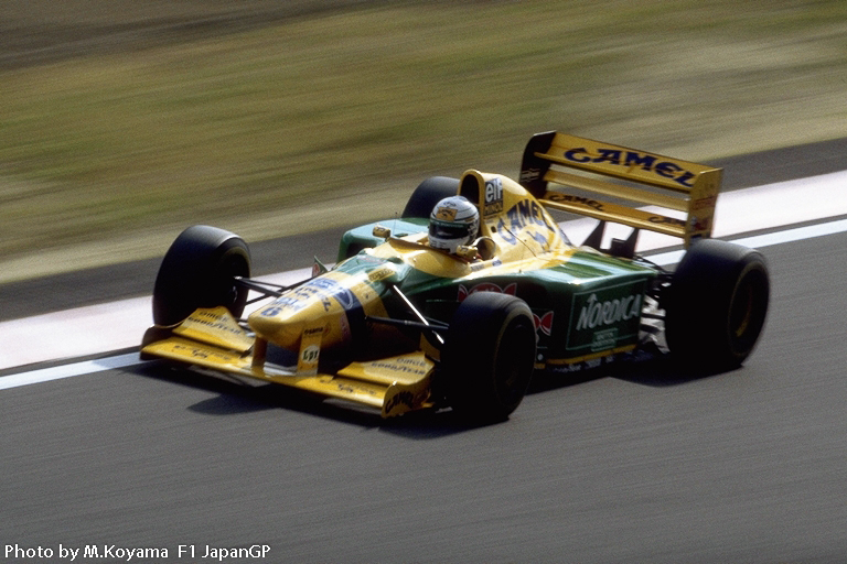 1993 F1 Japan GP　　Camel Benetton Ford Riccardo Patrese 130R