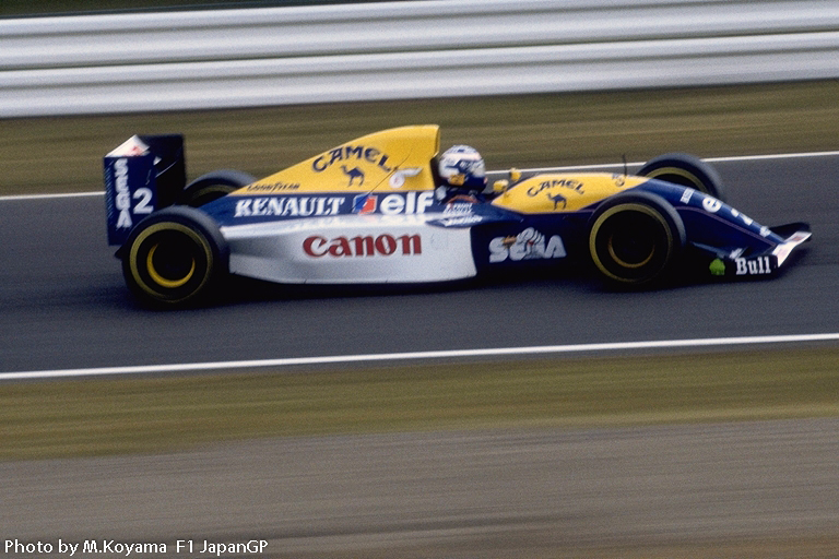 1993 F1 Japan GP　　Williams Renault Alain Prost Degner Curve