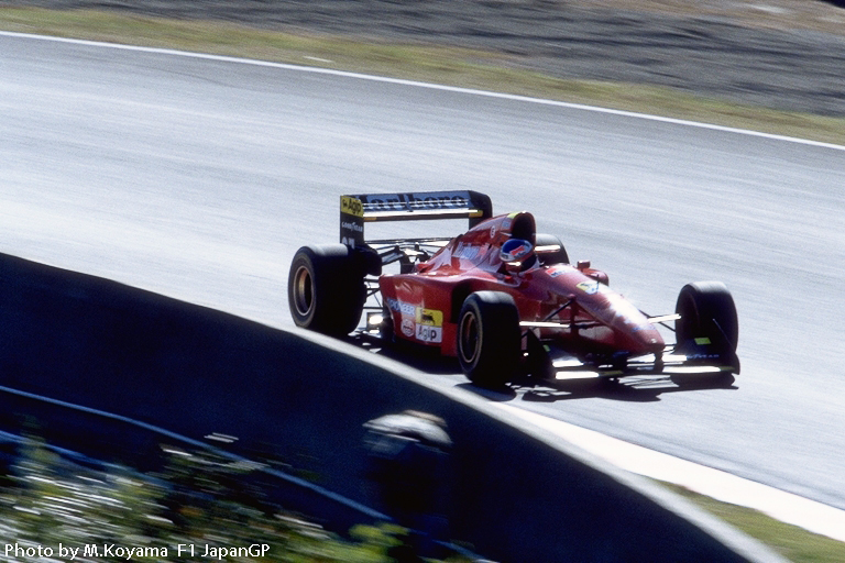 1994 F1 Japan GP　　Scuderia Ferrari Jean Alesi S-Curve