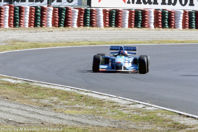 1994 F1 Japan GP　　Mild Seven Benetton Ford Michael Schumacher Anti-Banked Curve