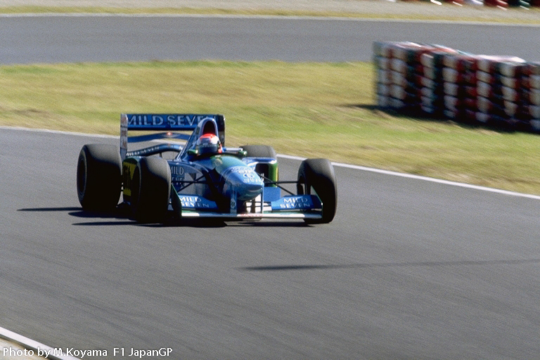 1994 F1 Japan GP　　Mild Seven Benetton Ford Jos Verstappen Anti-Banked Curve