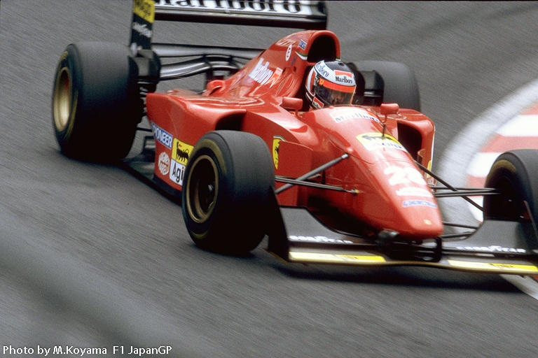 1994 F1 Japan GP　　Scuderia Ferrari Gerhard Berger Hairpin Curve