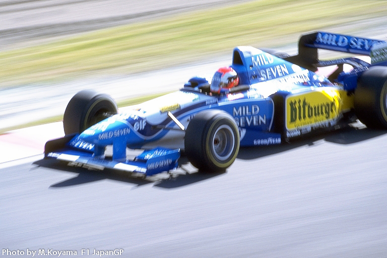 1995 F1 Japan GP　　Mild Seven Benetton Renault Johnny Herbert 130R