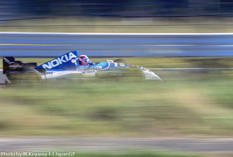 1995 F1 Japan GP　　Nokia Tyrrell Yamaha Ukyo Katayama Degner Curve