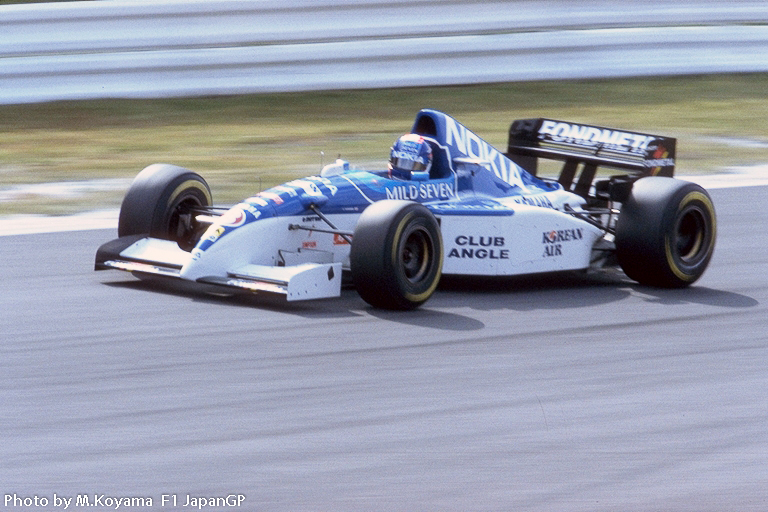 1995 F1 Japan GP　　Nokia Tyrrell Yamaha Ukyo Katayama Hairpin Curve