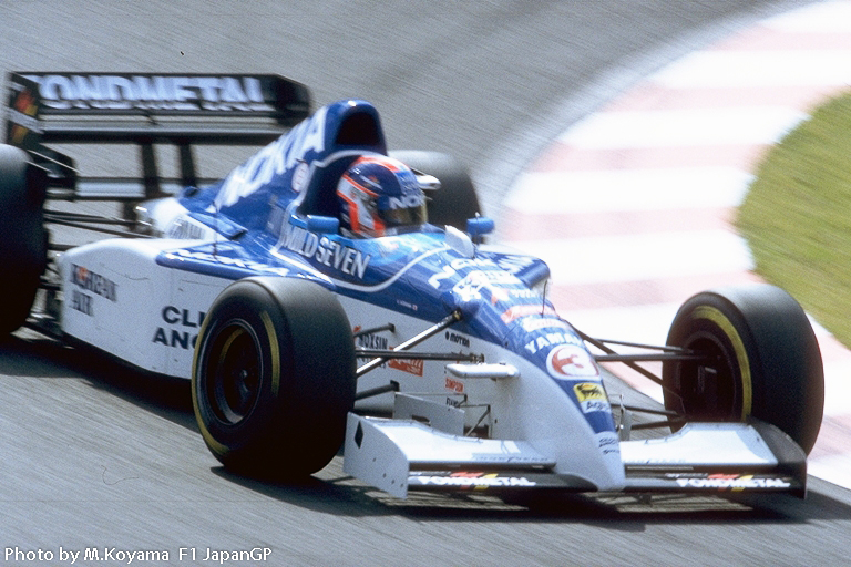 1995 F1 Japan GP　　Nokia Tyrrell Yamaha Ukyo Katayama Hairpin Curve