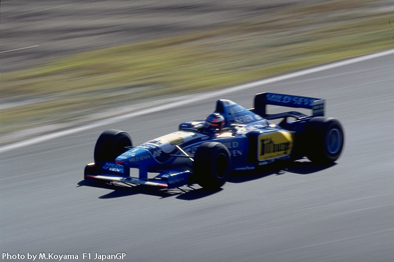 1995 F1 Japan GP　　Mild Seven Benetton Renault Michael Schumacher 130R